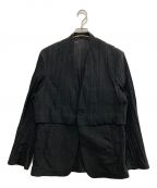 HARRISONWONGハリソンウォン）の古着「プリーツジャケット/H622015」｜ブラック