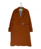 A-COLD-WALL）の古着「Rust Belted Trench Coat」｜オレンジ