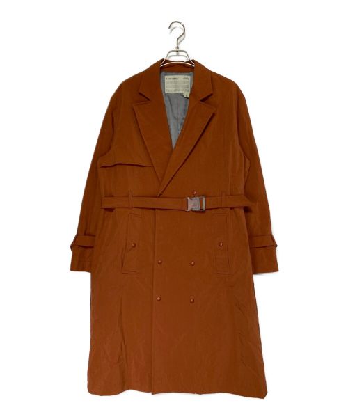 A-COLD-WALL（ア・コールド・ウォール）A-COLD-WALL (ア・コールド・ウォール) Rust Belted Trench Coat オレンジ サイズ:Lの古着・服飾アイテム