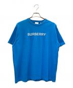BURBERRYバーバリー）の古着「ロゴ 半袖Tシャツ」｜ブルー