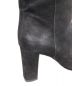 中古・古着 HERMES (エルメス) スウェードロングブーツ ブラック サイズ:36：25000円