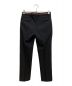 DIOR HOMME (ディオール オム) Stripe Belt Trousers Pants(ストライプベルトトラウザーズパンツ） ブラック サイズ:44：20000円