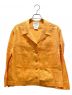 CHANEL（シャネル）の古着「linen work jacket」｜オレンジ