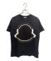 MONCLER（モンクレール）の古着「T-SHIRT GIROCOLLO 半袖Tシャツ」｜ブラック