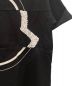 中古・古着 MONCLER (モンクレール) T-SHIRT GIROCOLLO 半袖Tシャツ ブラック サイズ:S：20000円
