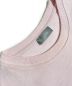 中古・古着 Christian Dior (クリスチャン ディオール) ロゴ刺繍半袖カットソー ピンク サイズ:M：38000円