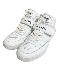 中古・古着通販】CELINE (セリーヌ) ロゴハイカットスニーカー 