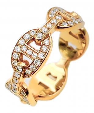 Chaine d'ancre Enchainee Ring/シェーヌ・ダンクル アンシェネ リング/H120646B54