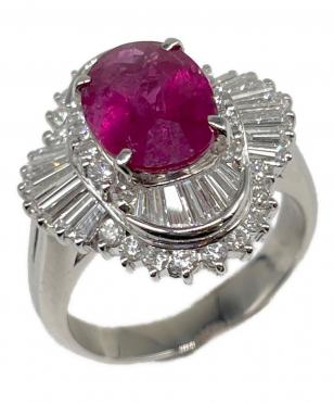 ルビー ダイヤリング