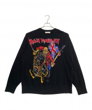 rock knit IRON MAIDEN