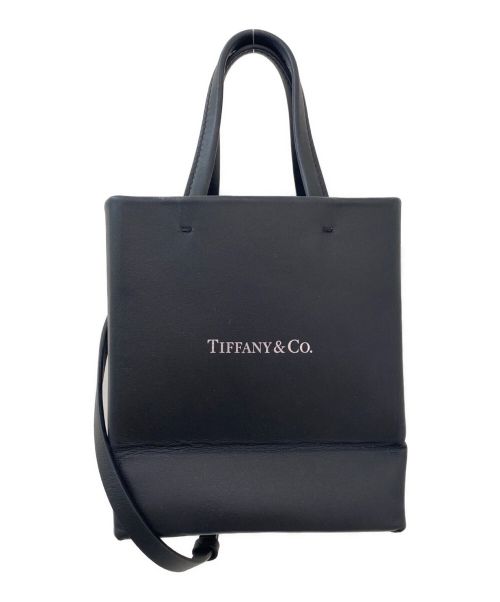 TIFFANY & Co.（ティファニー）TIFFANY & Co. (ティファニー) ミニショッピングトート ブラック サイズ:-の古着・服飾アイテム