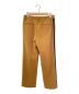 Lisiere (リジエール) Side Line Pants キャメル サイズ:36：10800円