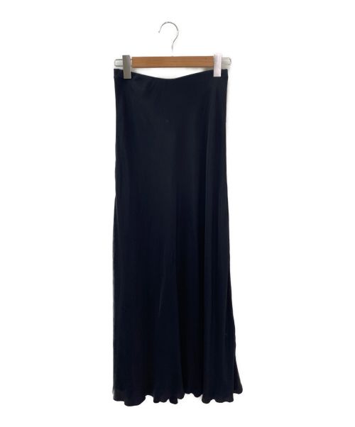 SHAINA MOTE（シャイナモート）SHAINA MOTE (シャイナモート) Cupro Flareスカート ブラック サイズ:Sの古着・服飾アイテム
