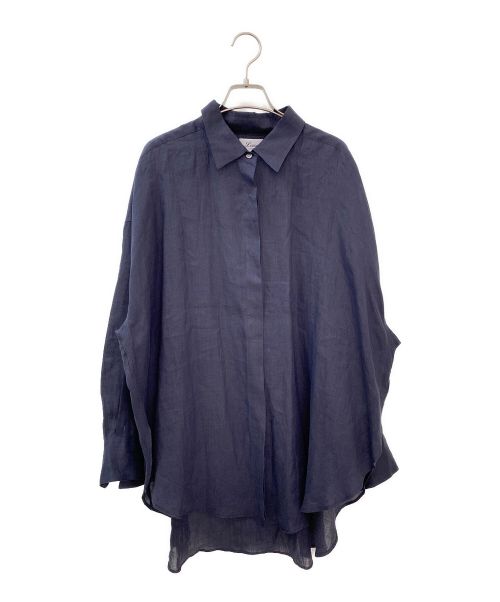 Lisiere（リジェール）Lisiere (リジェール) ラミーシャツ ネイビー サイズ:FREEの古着・服飾アイテム