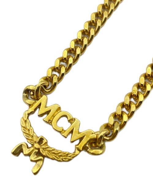 MCM（エムシーエム）MCM (エムシーエム) ネックレス ゴールドの古着・服飾アイテム