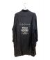 Yohji Yamamoto pour homme（ヨウジヤマモトプールオム）の古着「Striped Cupro Staff Shirt」｜ブラック