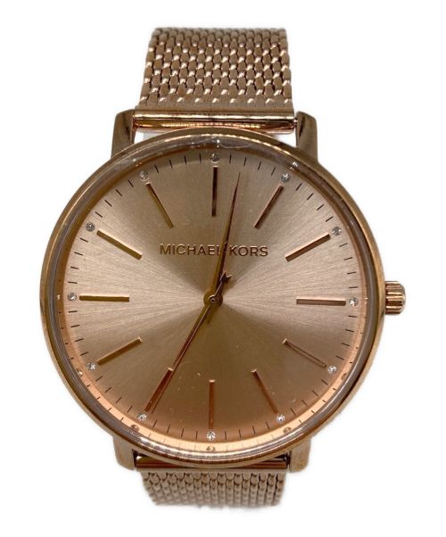 MICHAEL KORS（マイケルコース）MICHAEL KORS (マイケルコース) ｢Pyper｣腕時計 ローズゴールドの古着・服飾アイテム