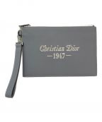 Christian Dior（クリスチャン ディオール）の古着「A5クラッチバッグ」｜ライトグレー
