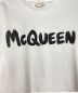 中古・古着 ALEXANDER McQUEEN (アレキサンダーマックイーン) ロゴTシャツ ホワイト サイズ:XL：10000円