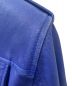 中古・古着 Saint Laurent Paris (サンローランパリ) L01ライダースジャケット ブルー サイズ:36：99800円
