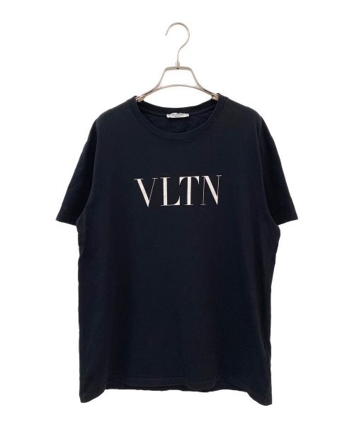 VALENTINO（ヴァレンティノ）VALENTINO (ヴァレンティノ) VLTNロゴTシャツ ブラック サイズ:Mの古着・服飾アイテム