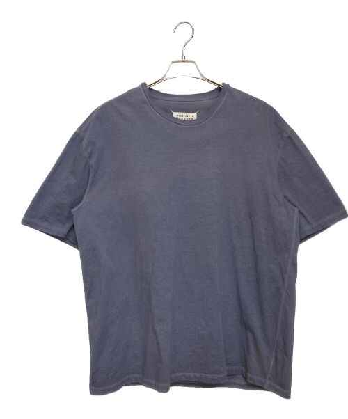 Maison Margiela（メゾンマルジェラ）Maison Margiela (メゾンマルジェラ) Garment Dyed Over Tee(ガーメントダイオーバーサイズTシャツ) ブルー サイズ:44の古着・服飾アイテム