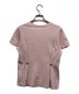 GIVENCHY (ジバンシィ) 総柄ギャザーTシャツ ピンク サイズ:12：5800円