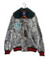 GUCCI（グッチ）の古着「GUCCI GHOST MA-1 BOMBER JACKET」｜ライトグレー