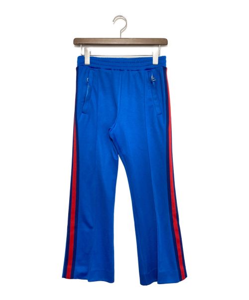 GUCCI（グッチ）GUCCI (グッチ) Expanded leg sweatpants ブルー サイズ:XSの古着・服飾アイテム