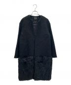 YOKO CHANヨーコチャン）の古着「ペタルコート」｜ブラック