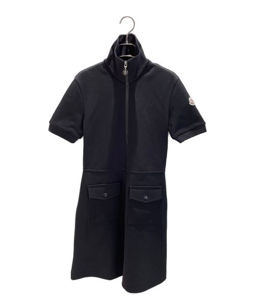 MONCLER（モンクレール）MONCLER (モンクレール) ショートスリーブ ミニドレス ブラック サイズ:XSの古着・服飾アイテム