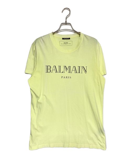 BALMAIN（バルマン）BALMAIN (バルマン) Tシャツ イエロー サイズ:Lの古着・服飾アイテム