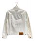PRADA (プラダ) Bull デニムジャケット ホワイト サイズ:L：120000円