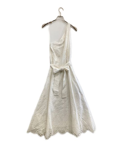 ZARA（ザラ）ZARA (ザラ) ワンショルダーワンピース ホワイト サイズ:Ｓの古着・服飾アイテム