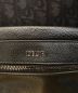 中古・古着 Christian Dior (クリスチャン ディオール) オブリークレザーバックパック ブラック：148000円
