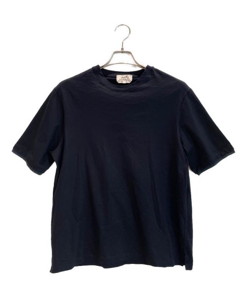 HERMES（エルメス）HERMES (エルメス) レイヤードTシャツ ネイビー サイズ:Mの古着・服飾アイテム