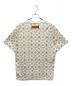 LOUIS VUITTON (ルイ ヴィトン) モノグラムコットンTシャツ ホワイト×ブラウン サイズ:XL：120000円