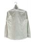 HERMES (エルメス) ミリタリーフラップカフスシャツ ライトグレー サイズ:15/38 未使用品：77800円