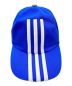 中古・古着 GUCCI (グッチ) adidas (アディダス) Double Sided Baseball Hat ブルー×ブラウン：39800円