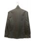 HERMES (エルメス) セリエボタンスタンドカラーシャツ チャコールグレー サイズ:40：75000円