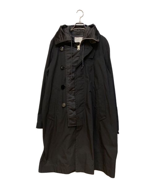 sacai（サカイ）sacai (サカイ) OXFORD COAT ブラック サイズ:3の古着・服飾アイテム