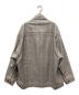 Maison Margiela (メゾンマルジェラ) グレンチェックコーティングビッグジャケット グレー サイズ:S：85000円