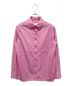 CHANEL（シャネル）の古着「1995ココ刺繍ボタンダウンシャツ」｜ピンク