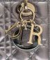 中古・古着 Christian Dior (クリスチャン ディオール) レディディオール ミディアム シルバー×ゴールド金具 サイズ:ミディアム：398000円