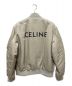 CELINE (セリーヌ) ナイロン ツイル ボンバージャケット ライトグレー サイズ:50：148000円