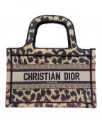Christian Diorクリスチャン ディオール）の古着「ブックトート」｜ブラック×ベージュ