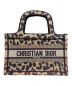 Christian Dior（クリスチャン ディオール）の古着「ブックトート」｜ブラック×ベージュ