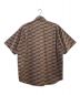BALENCIAGA (バレンシアガ) BBモノグラムシャツ ブラウン サイズ:34：55000円