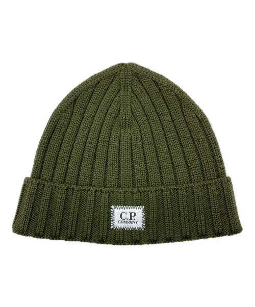 C.P COMPANY（シーピーカンパニー）C.P COMPANY (シーピーカンパニー) ニット帽 オリーブ サイズ:- 未使用品の古着・服飾アイテム