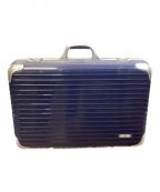 RIMOWAリモワ）の古着「スーツケース」｜ブルー×シルバー